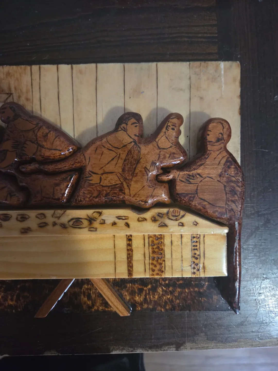Hand Carved Wooden Art image indicator(2)