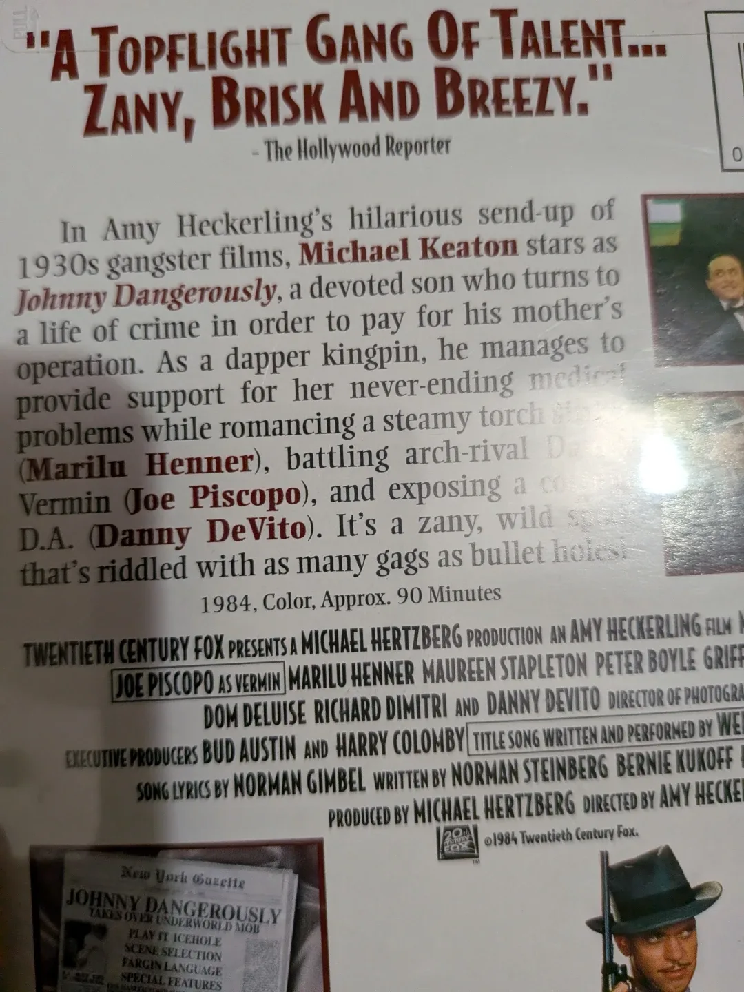 Johnny Dangerously DVD - Michael Keaton image indicator(2)