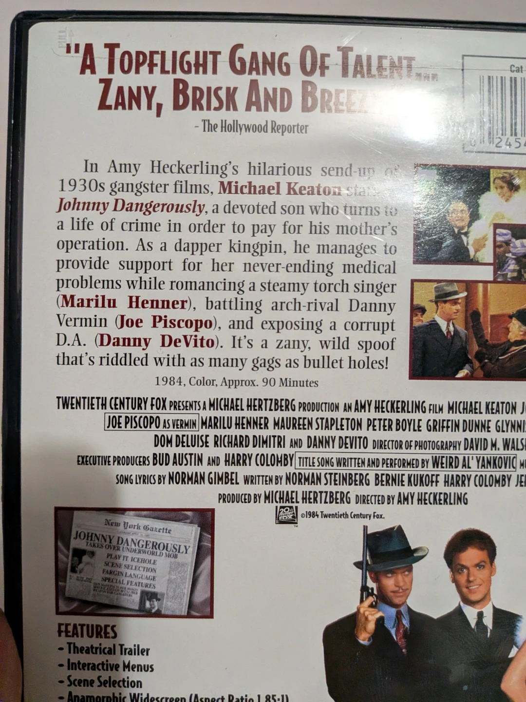 Johnny Dangerously DVD - Michael Keaton - photo 3