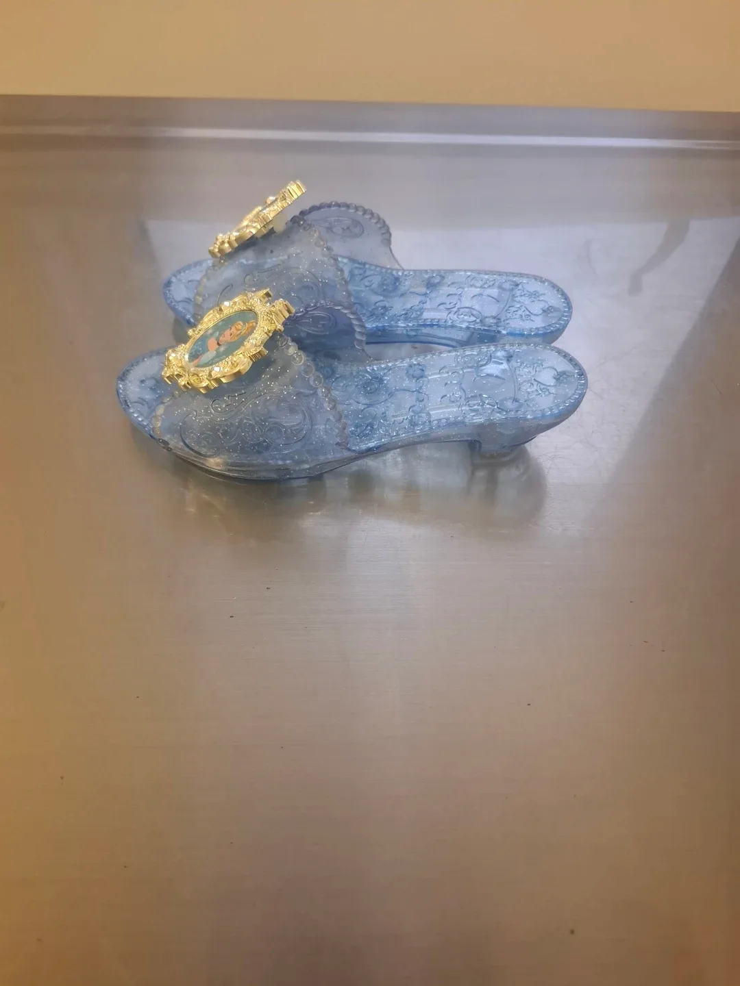 Disney Cinderella Costume Shoes - Size 11/12 image indicator(2)