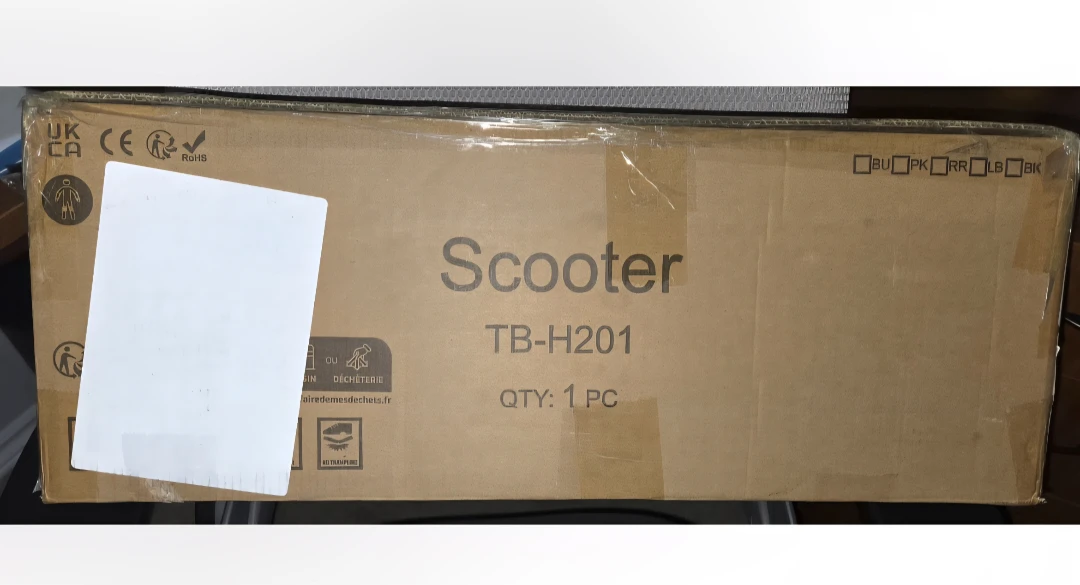 New TENBOOM Scooter for Kids - LED Light-up Wheels - Black - photo 3