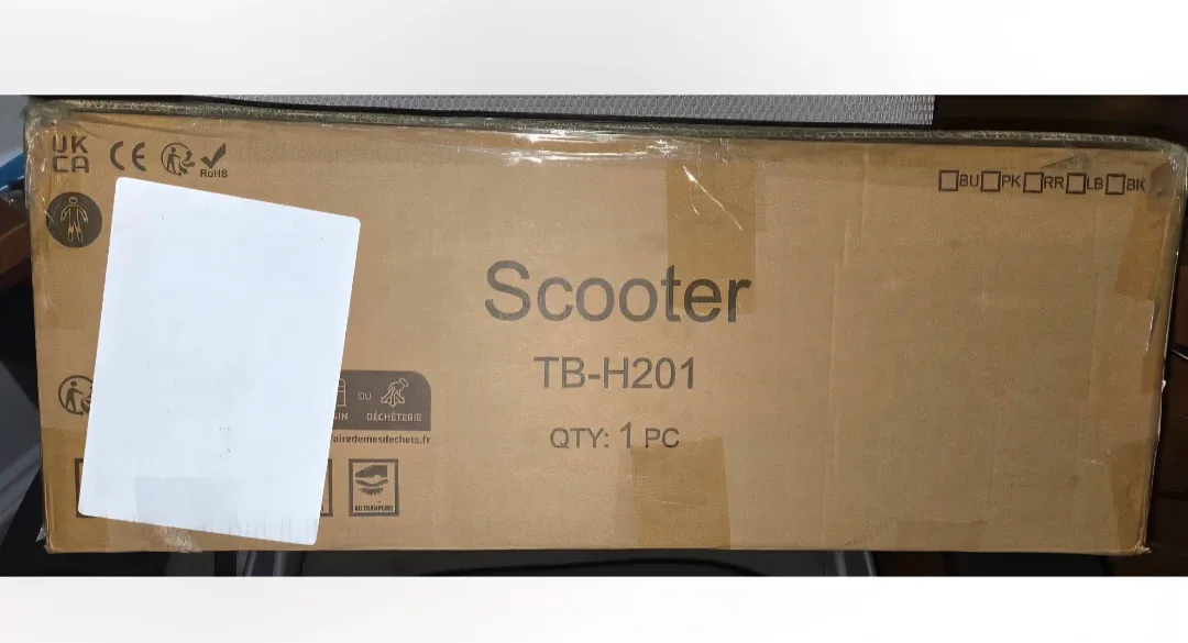 New TENBOOM Scooter for Kids - LED Light-up Wheels - Black image indicator(3)