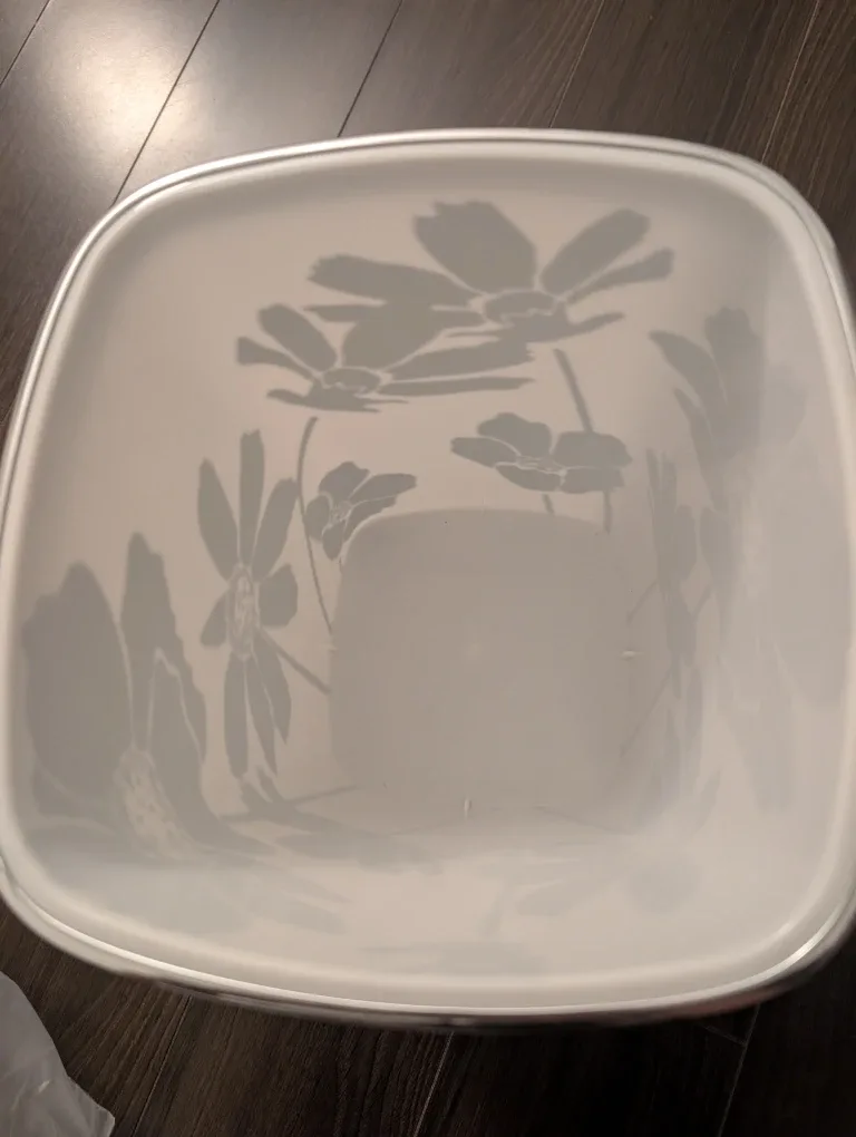 Floral Design Wastebasket image indicator(3)