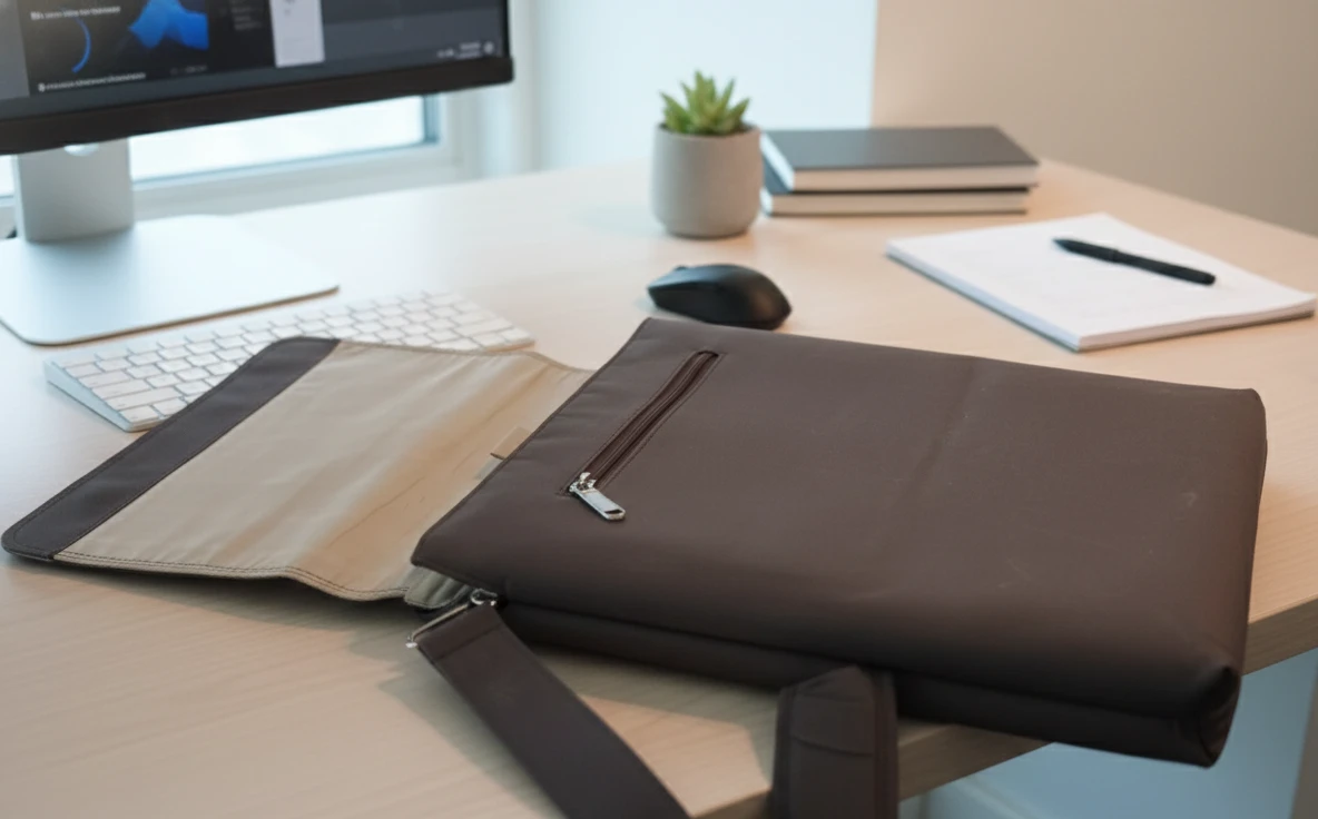 Urban Laptop Messenger Bag - Brown (waterproof) - photo 2
