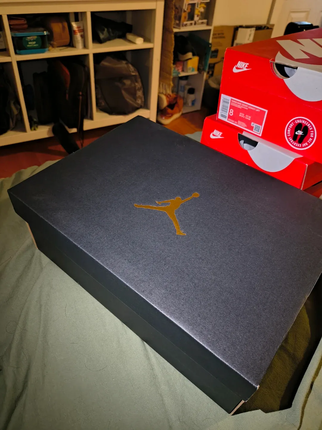 Jordan Stay Loyal Black/Chile Red Size 10.5 image indicator(6)