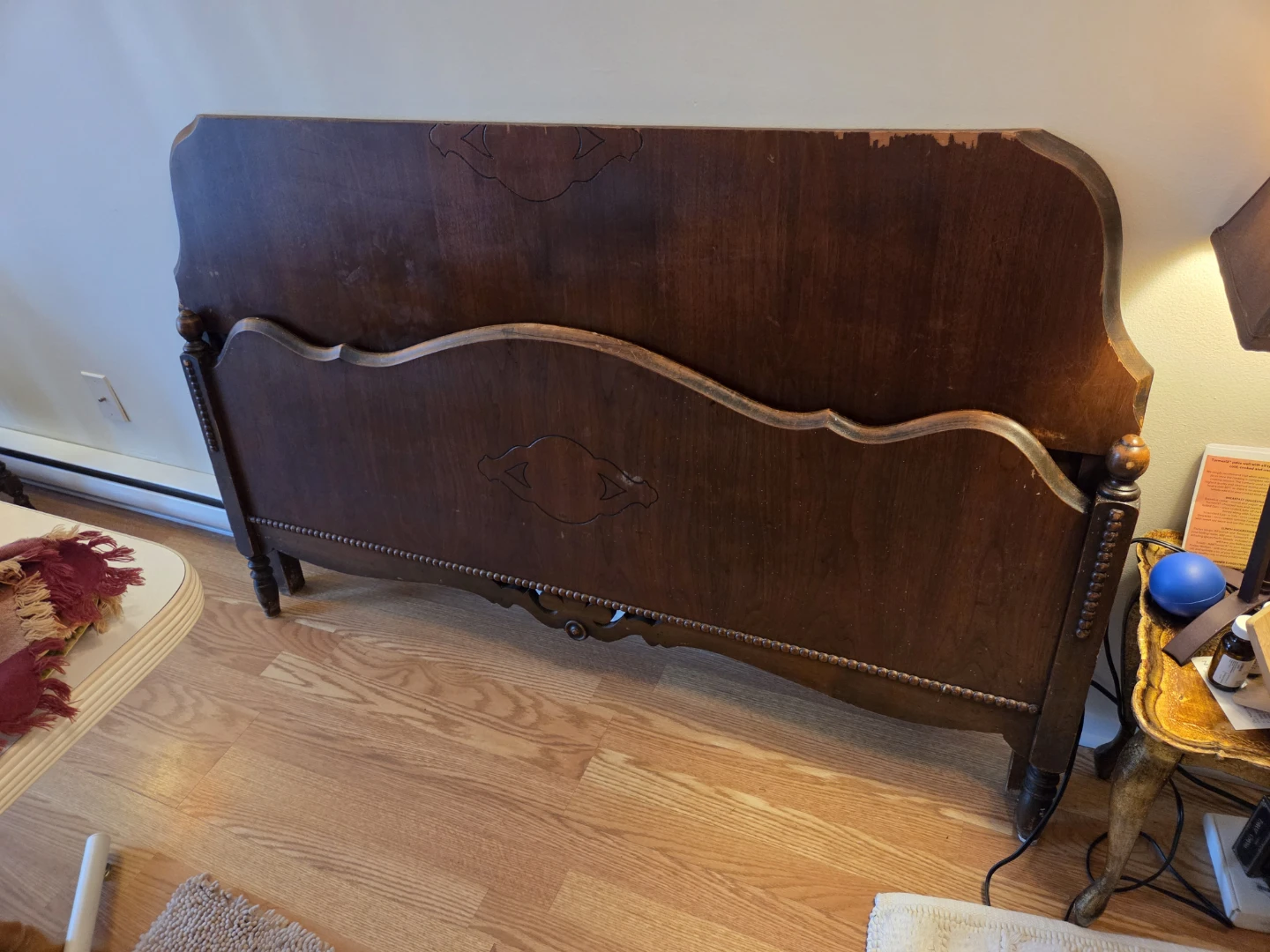 Vintage Ashley Wooden bedframe - double Size