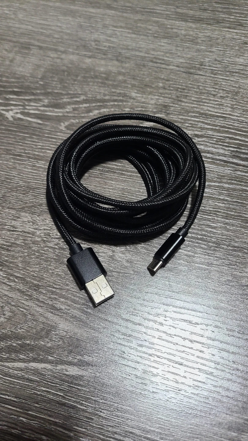 Extra Long Braided USB C Cable - Fast Charging (10ft / 3m)