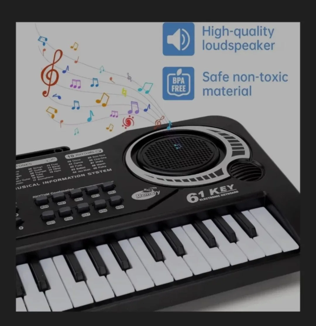 MQ-6106 61-Key Electronic Keyboard 🥕 image indicator(5)