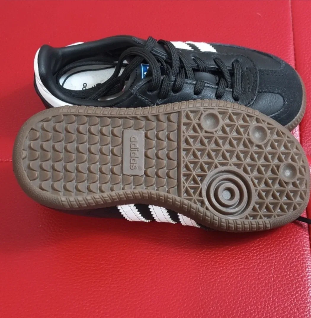 Adidas Samba Kids Black Sneakers - Size 7K image indicator(2)
