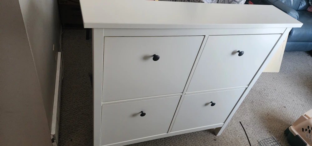 IKEA Gullaberg Shoe Cabinet - White