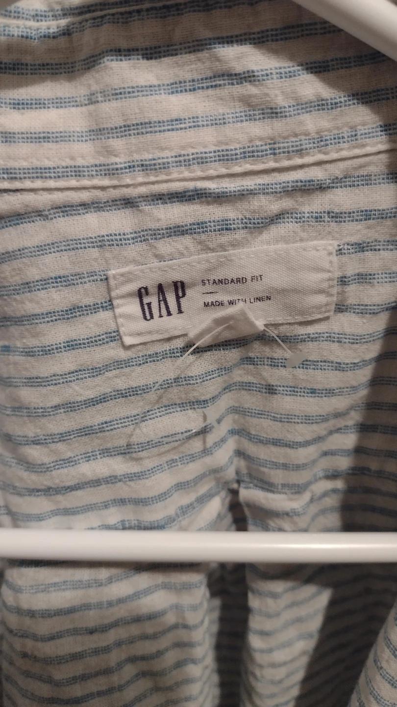 GAP Striped Linen Shirt - XL - photo 2