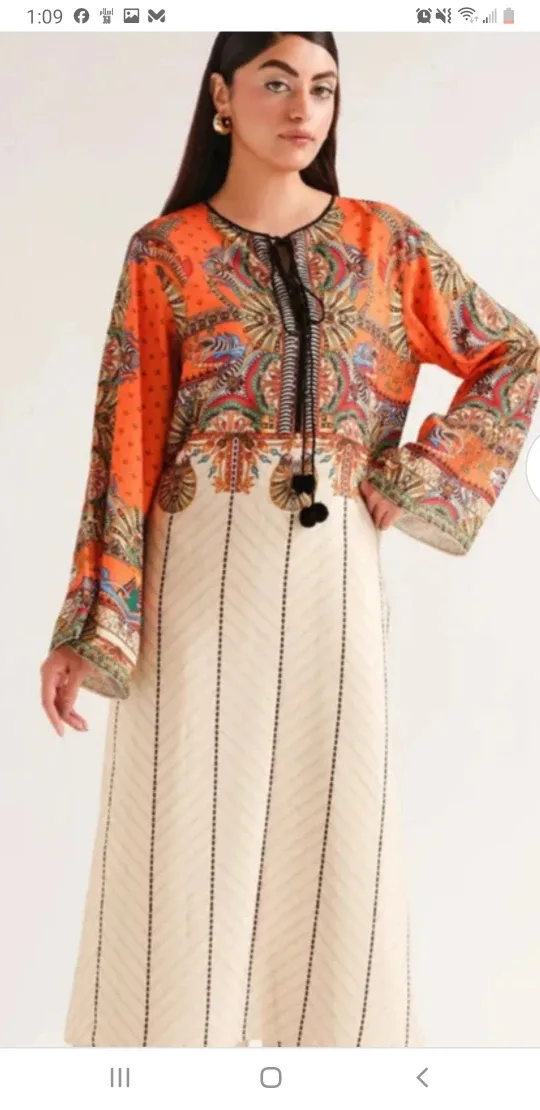 2pc Printed Kurti Dress