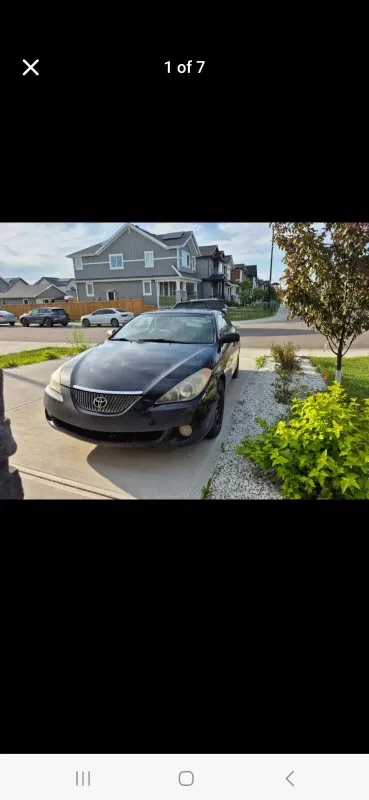 Toyota Solara Coupe - Black