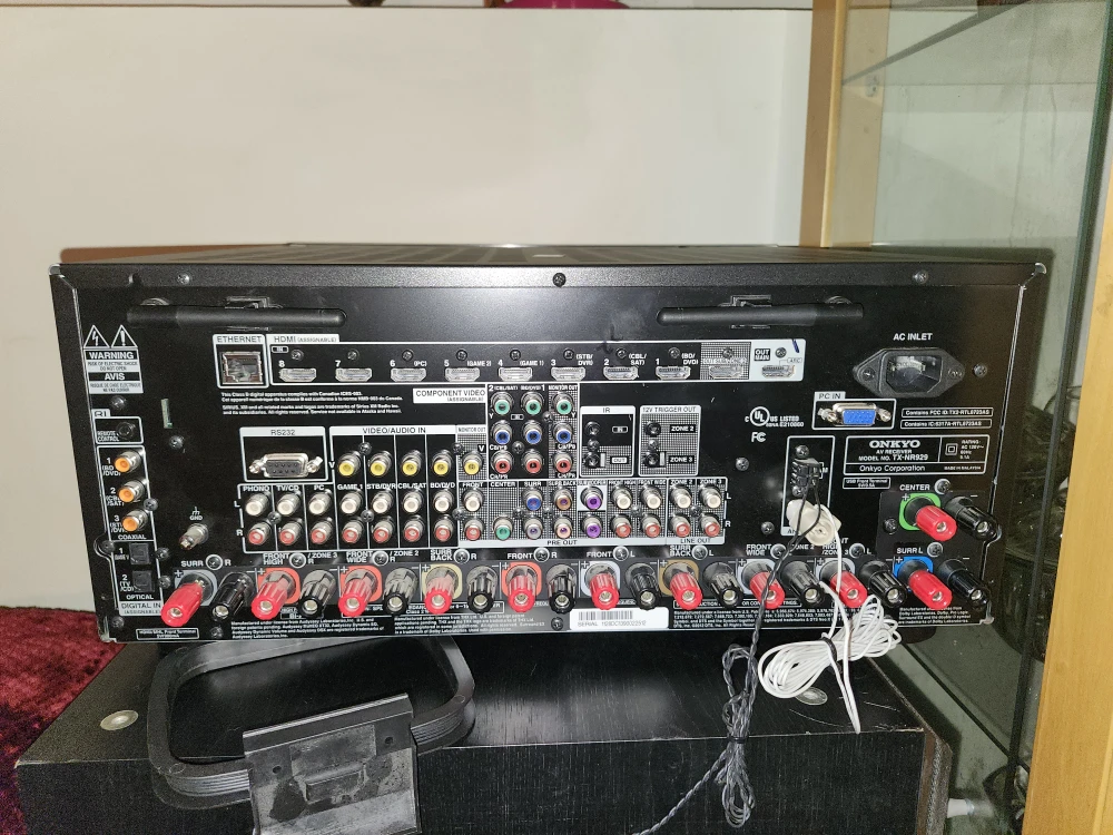 B&W Speaker, Onkyo TX-SR609 Receiver, Peavey Speakers - photo 5