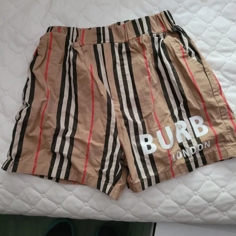 Burberry London Striped Shorts