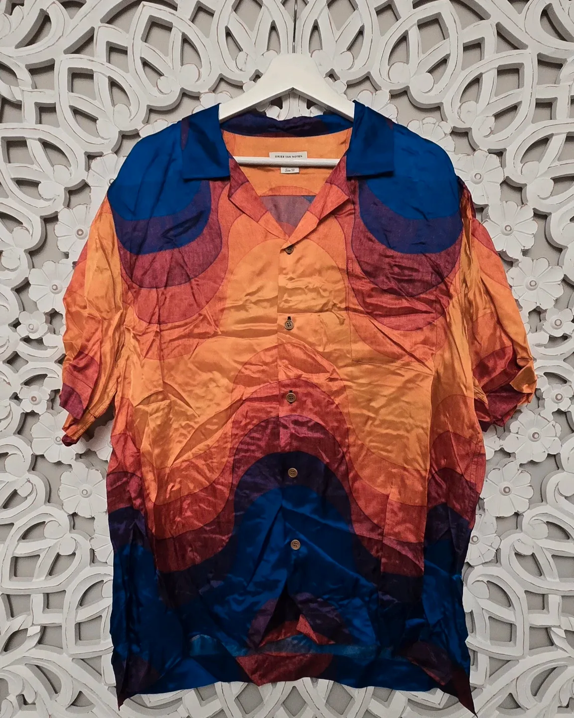 Dries Van Noten Verner Panton Shirt Size 52