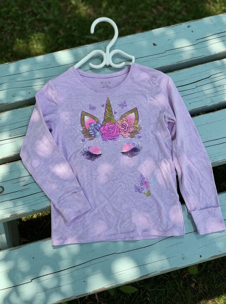 Children's Place Unicorn Graphic Top image indicator(2)