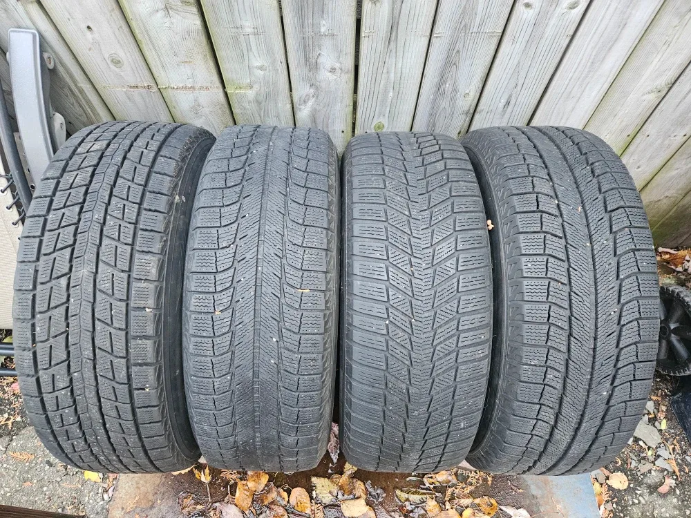245/60R18 Winter Tires on rims