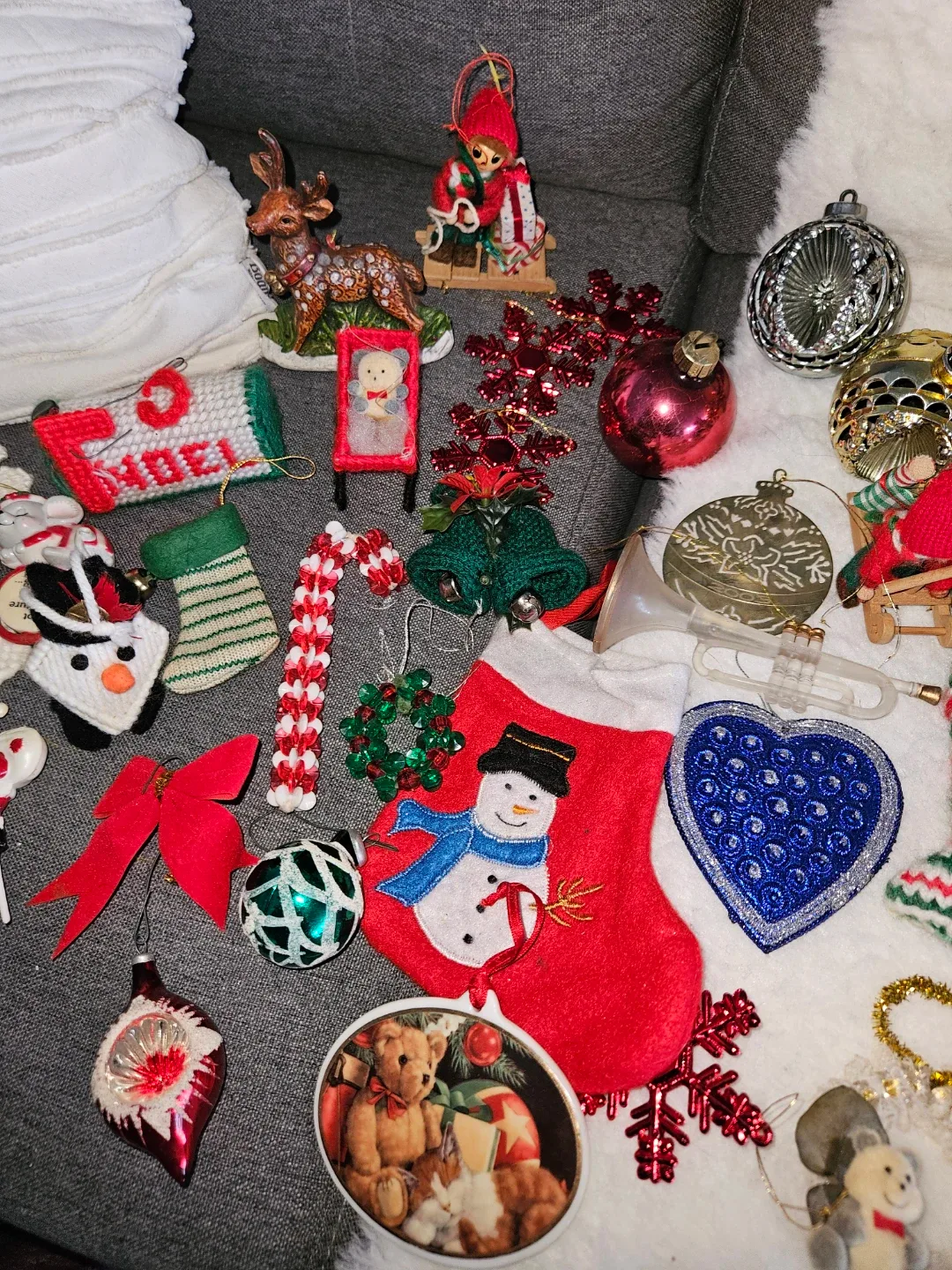Vintage Christmas Ornaments - Mixed Lot image indicator(3)