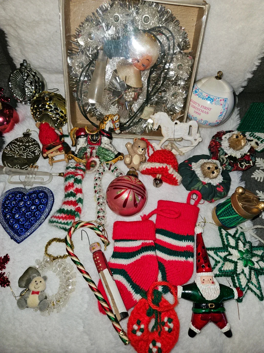 Vintage Christmas Ornaments - Mixed Lot image indicator(4)