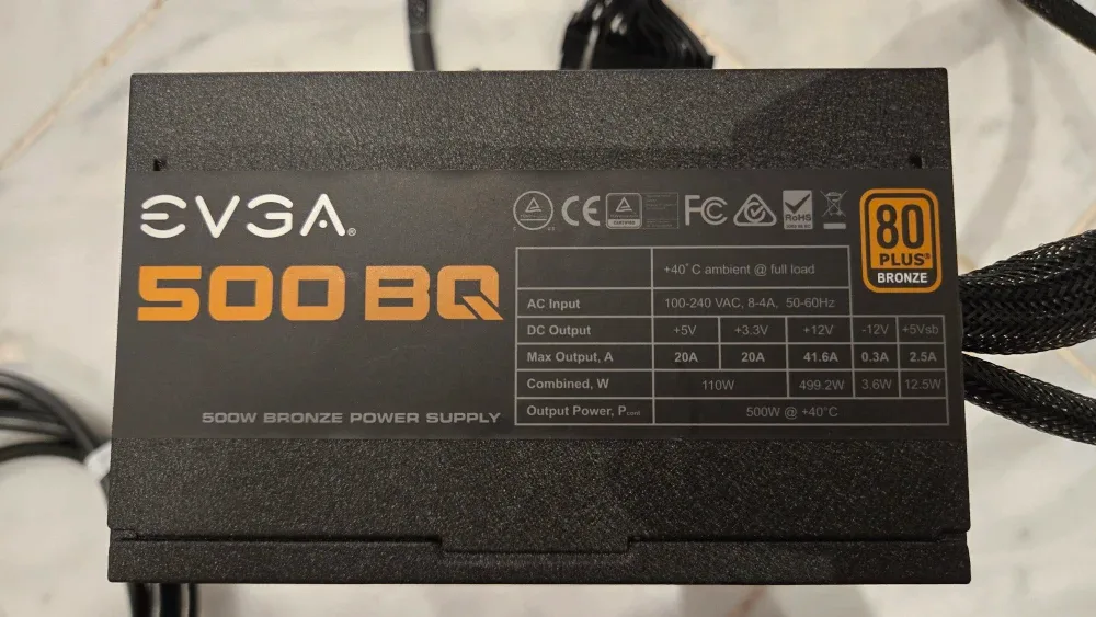 EVGA 500 BQ 500W Power Supply image indicator(5)