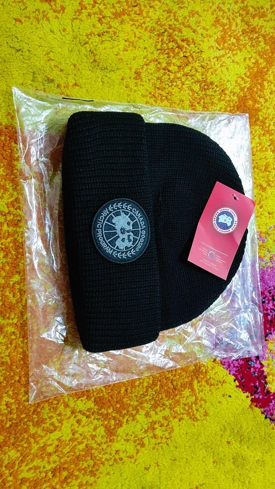 Canada Goose Black Beanie - Brand New with Tags! image indicator(6)