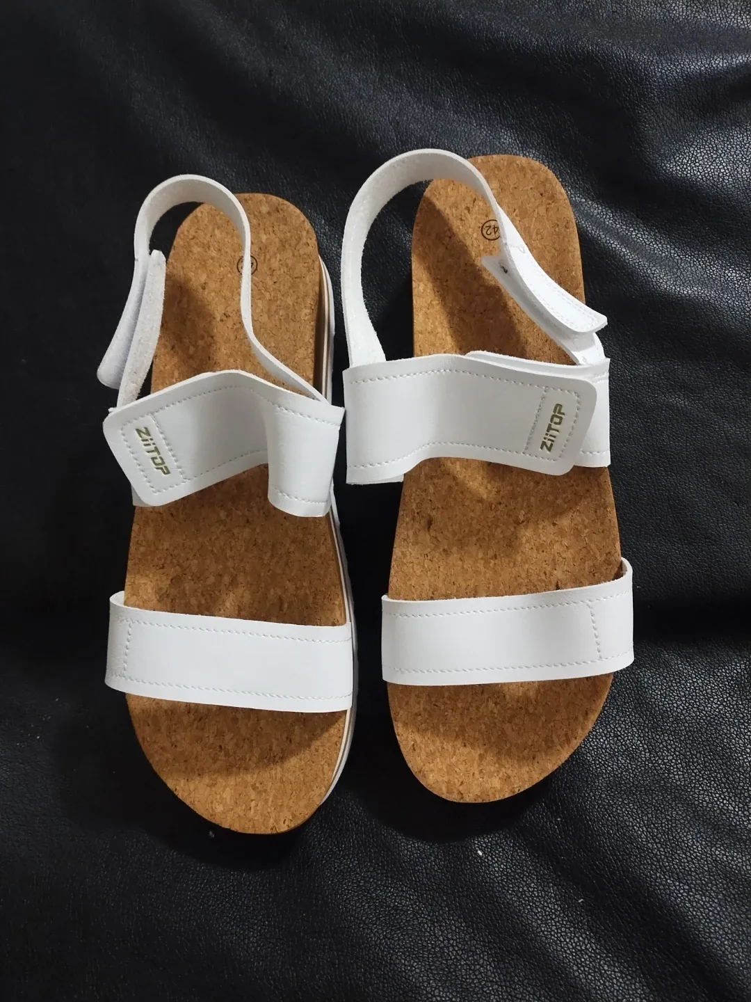 Zitop White Platform Sandals - Size 12 (New) image indicator(2)