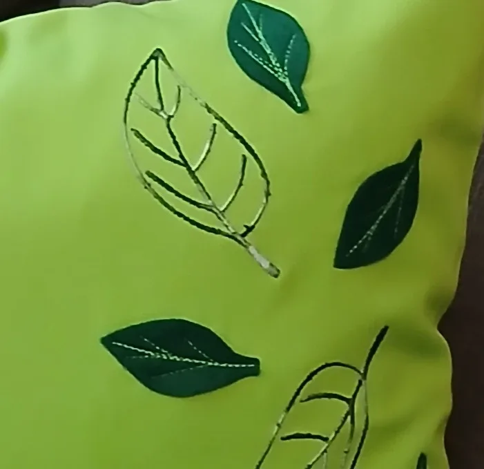 One of a kind, hand made, throw pillow cover image indicator(3)