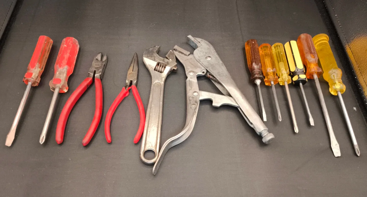 Mixed Lot of Used Hand Tools