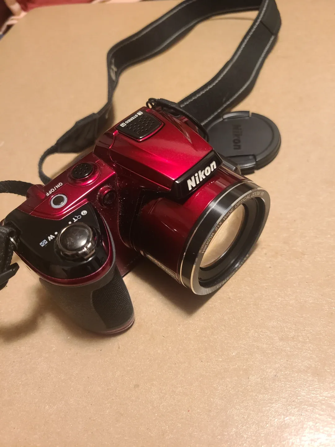 Nikon Coolpix L120 Digital Camera - Red image indicator(9)