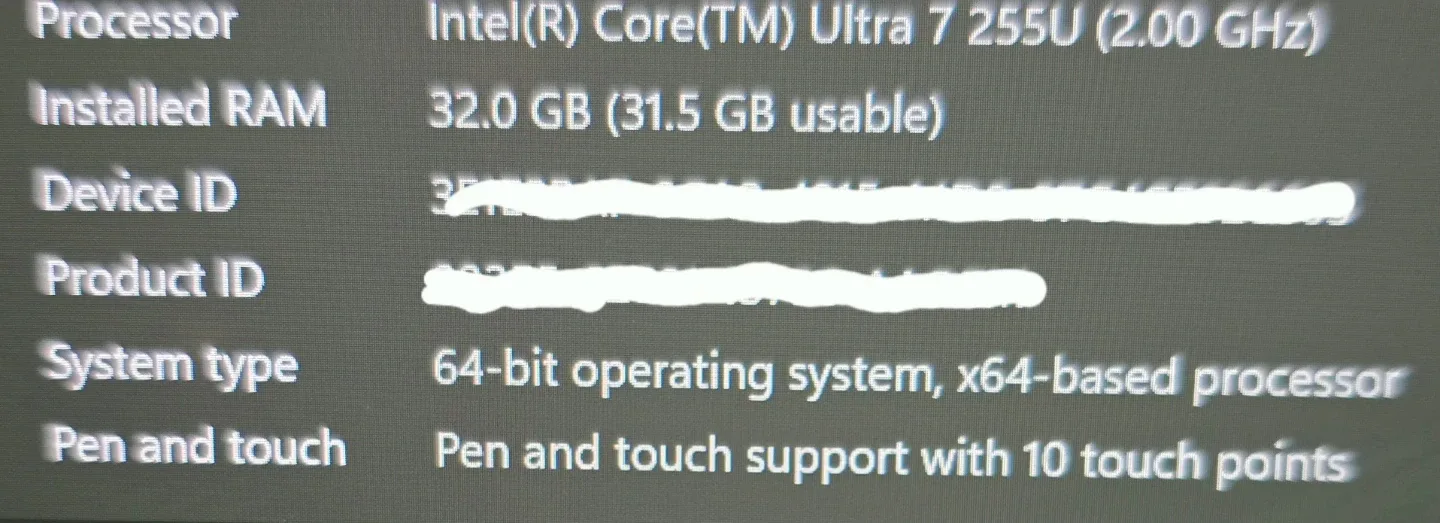 Dell Pro 13 Plus 2in1 - Core Ultra 7 255U - 512Gb SSD - 32Gb image indicator(7)