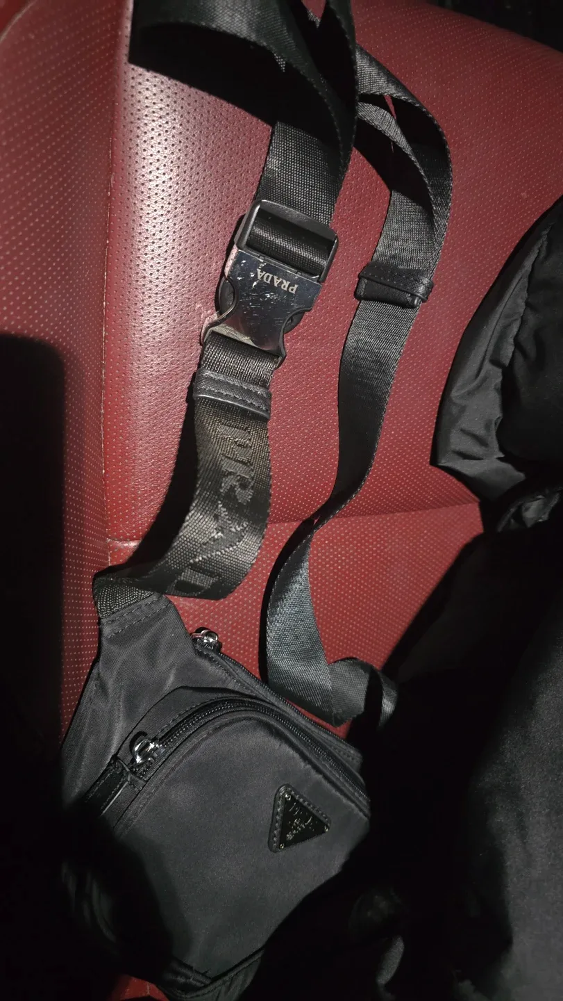 Prada Black Nylon Crossbody Bag thumbnail