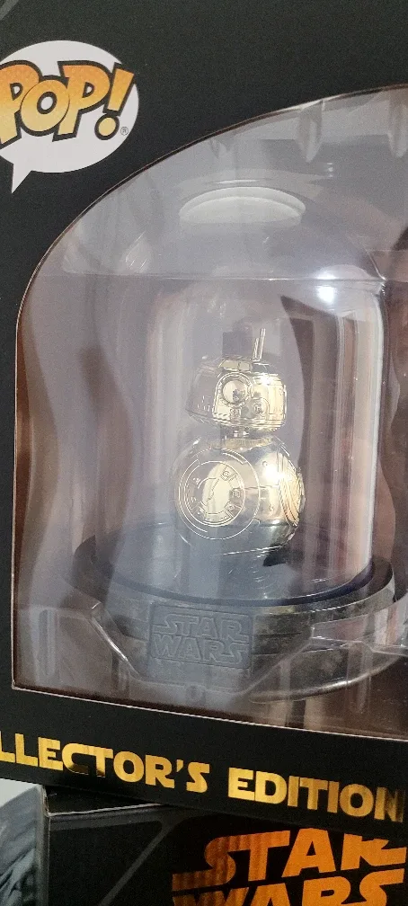 Funko Pop! Star Wars Gold Chrome BB-9E Collector's Edition