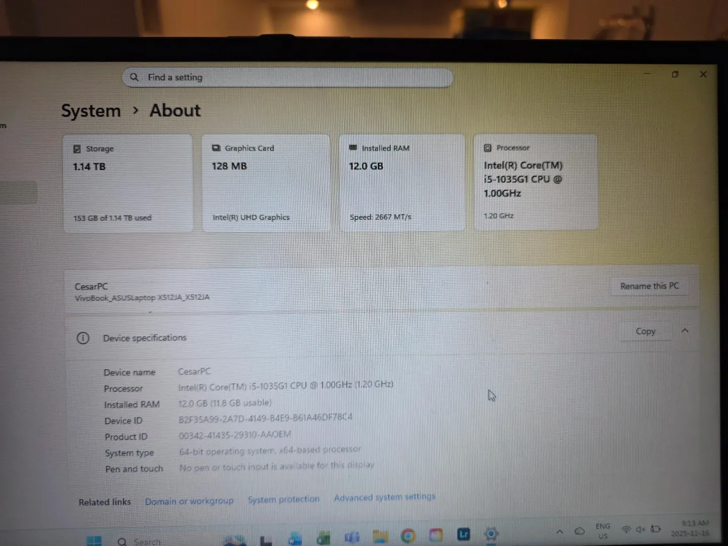 Asus Vivobook X512JA Laptop - Silver image indicator(2)