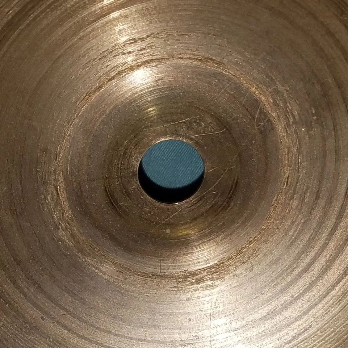 Vintage Sabian B8 16" Crash Cymbal Good Condition image indicator(6)