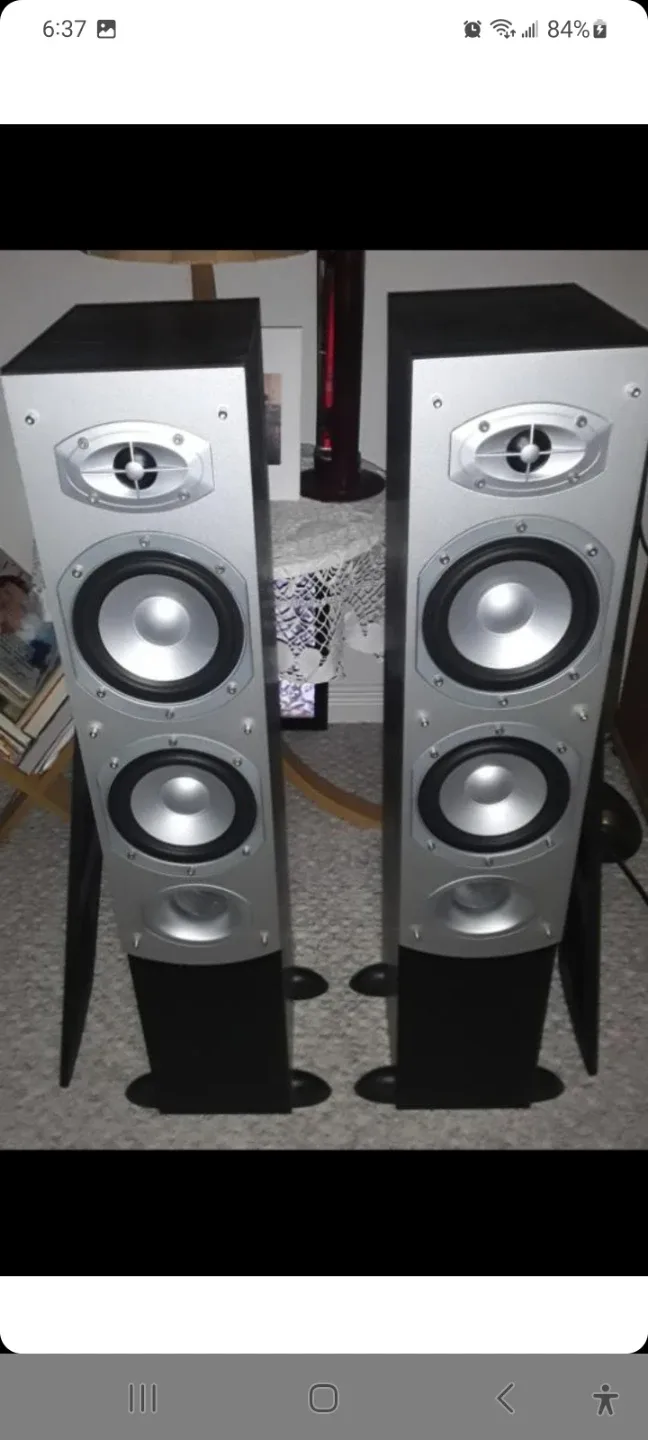 Precision Accustic 150 Watt Speakers. Mint condition. image indicator(2)