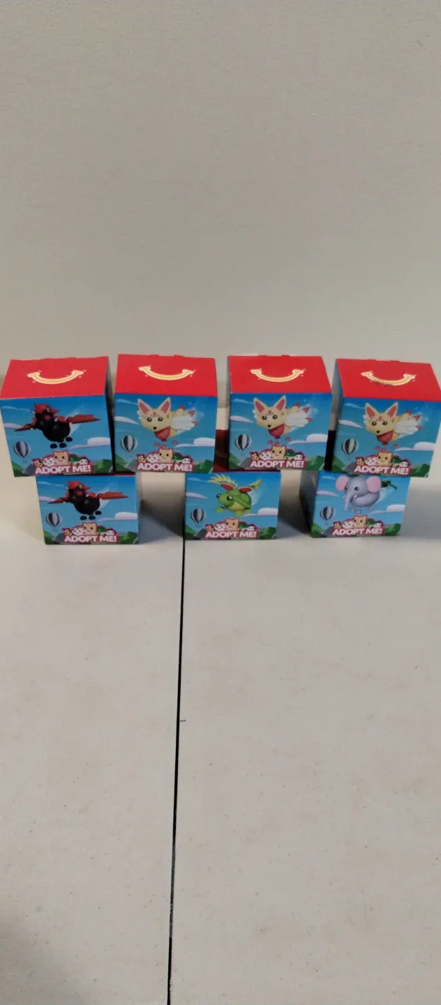 McDonald's Adopt me toys