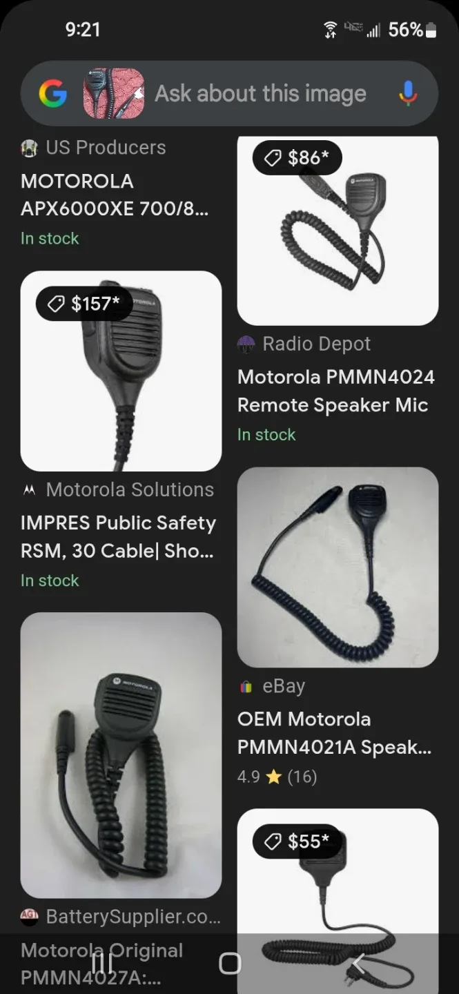 MOTOROLA Remote Speaker Microphone image indicator(3)
