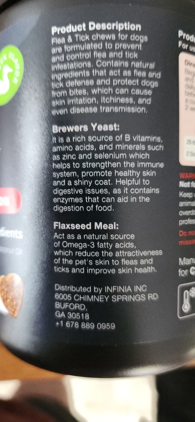 Chewia Flea & Tick Soft Chews for Dogs image indicator(3)