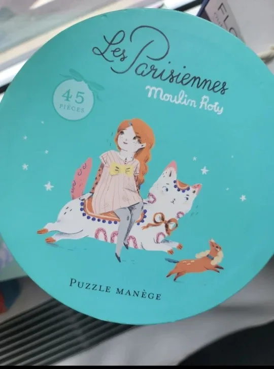 Moulin Roty Les Parisiennes Puzzle Manège 45 Pieces image indicator(2)