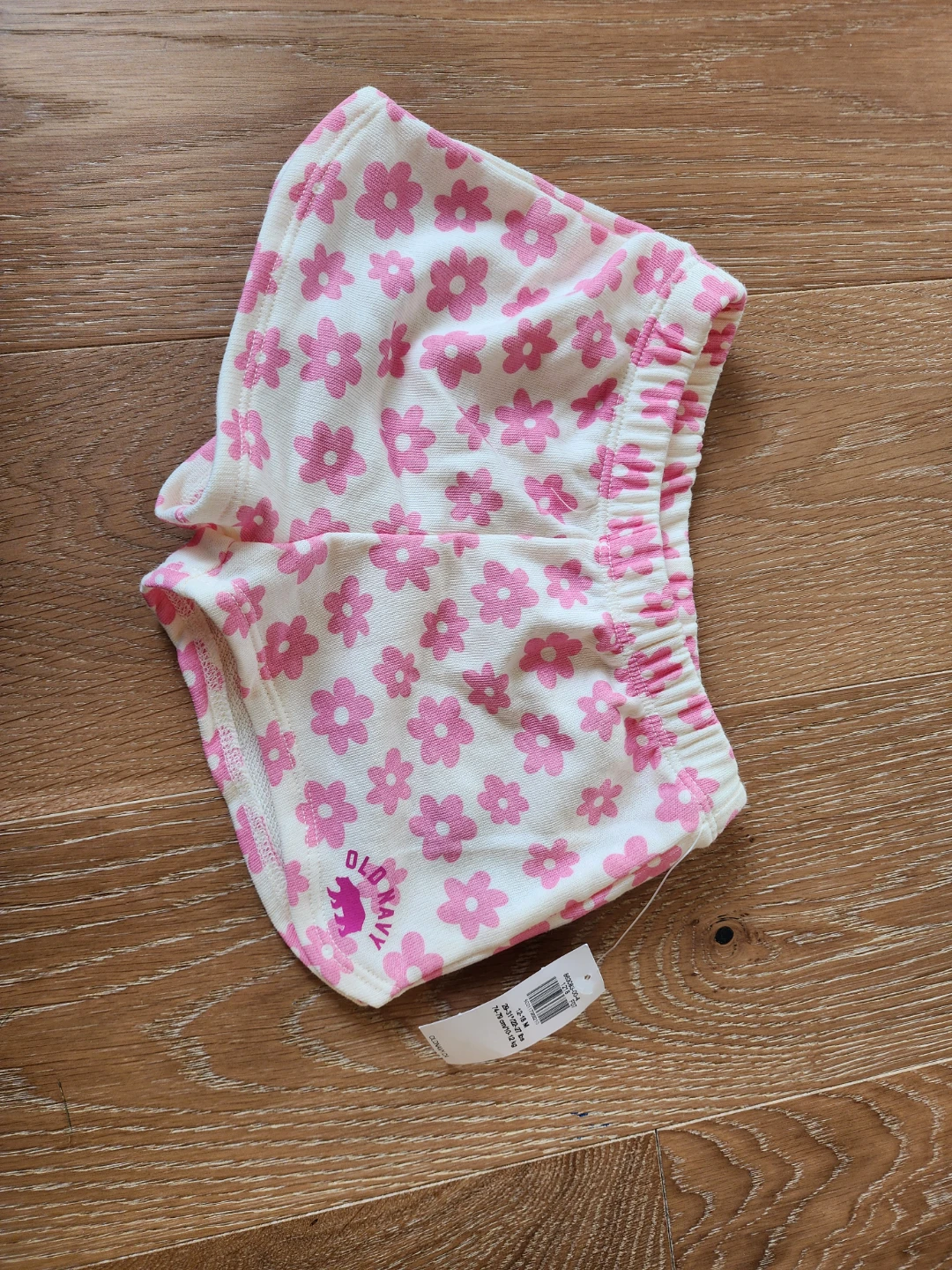 New Old Navy Floral Baby Shorts, Size 12-18M
