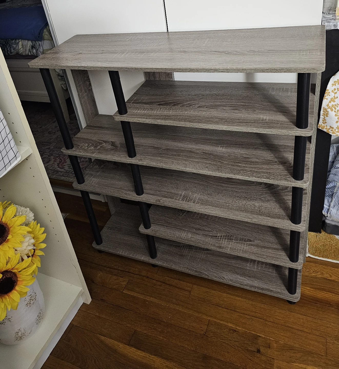Multi use. 5-Tier Shoe rack, Gray Wood Grain - photo 2