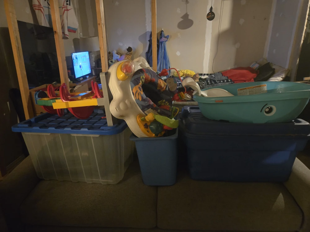 Lot of baby stuff