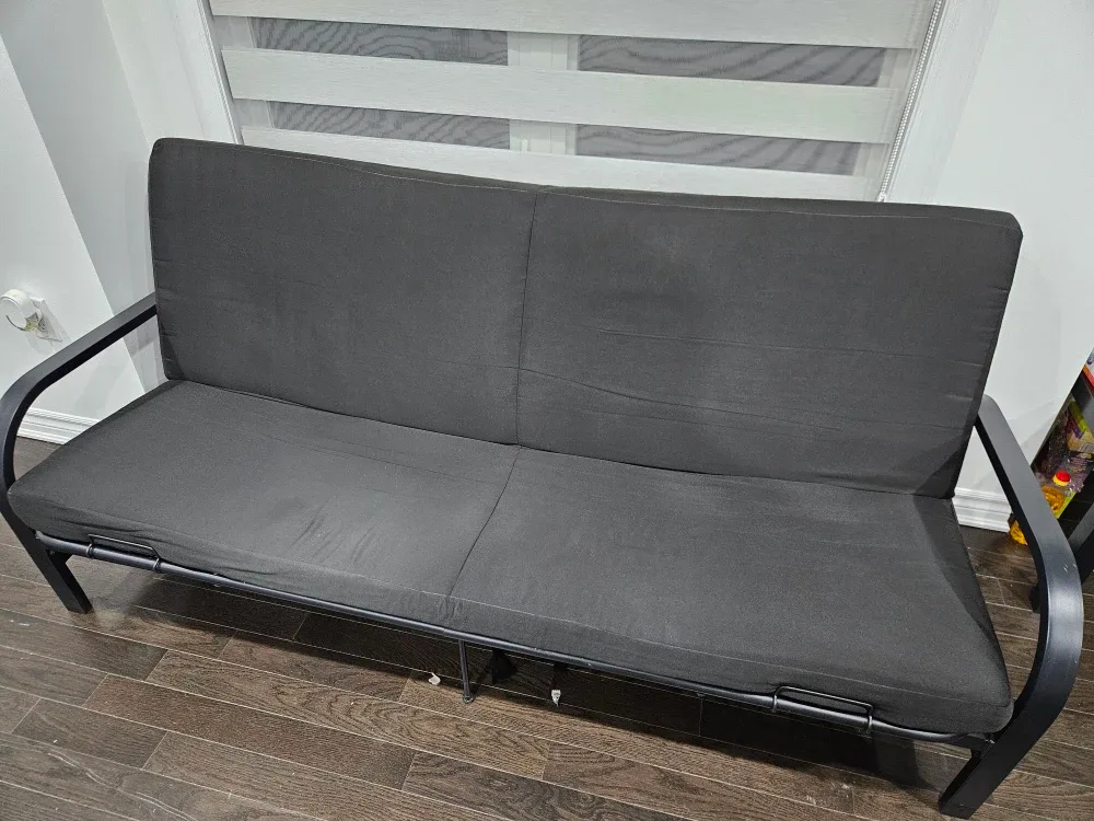 Black Futon Sofa Bed image indicator(3)
