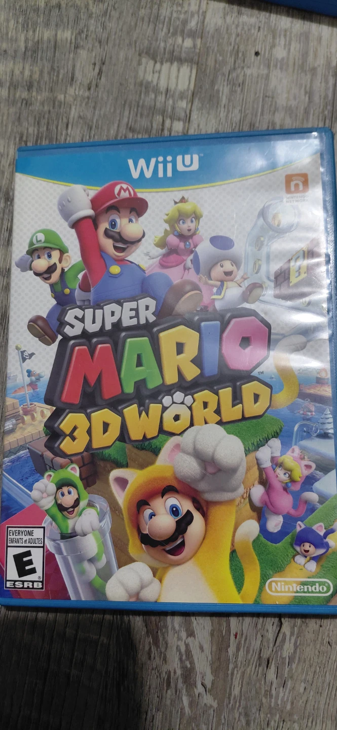 Super mario world 3d wii u