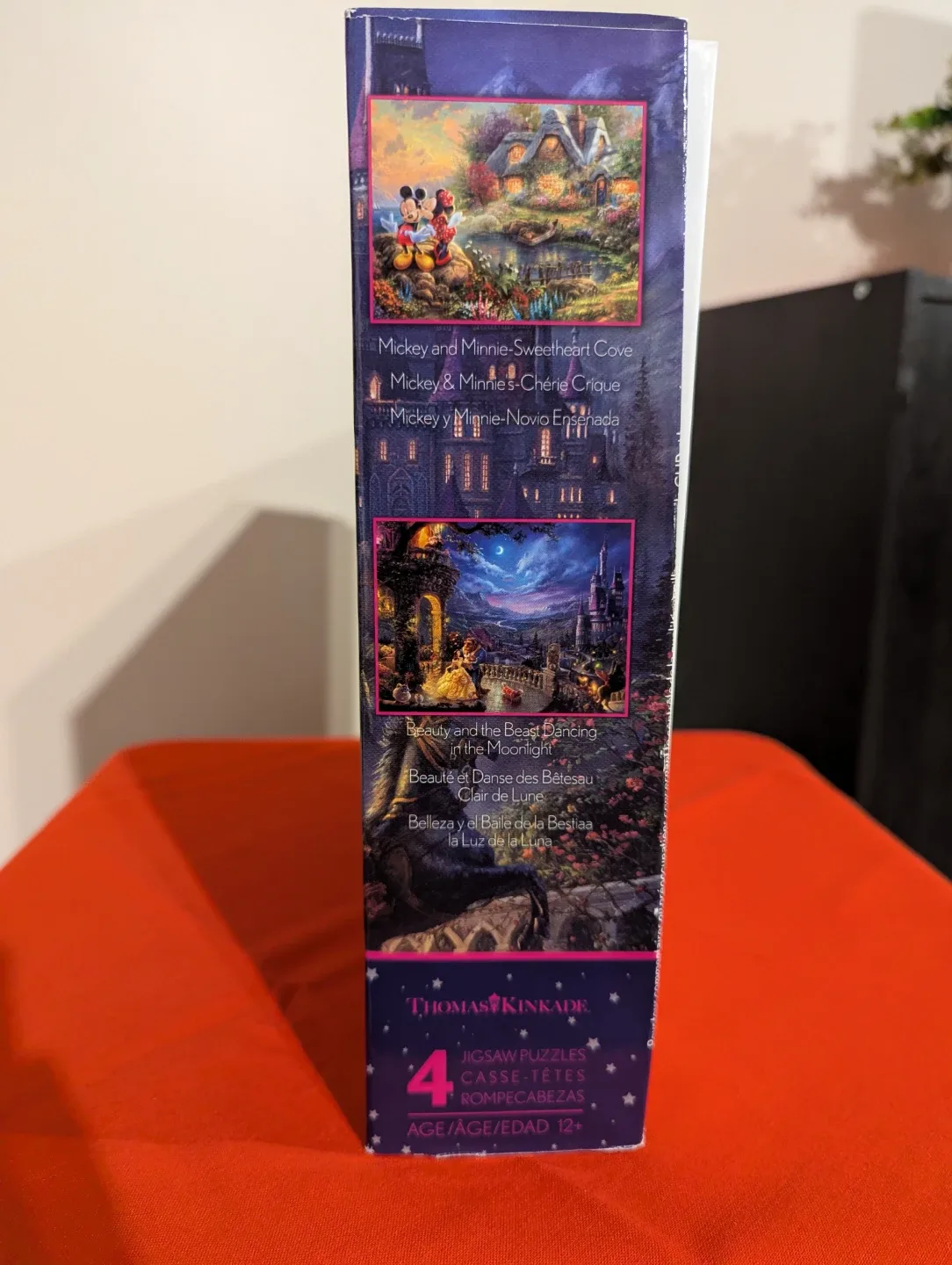 Disney Thomas Kinkade 4-in-1 Puzzle Set image indicator(2)