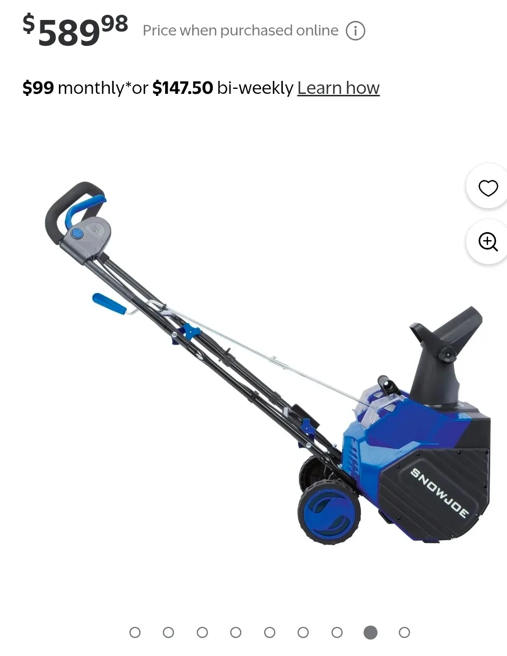 Snow Joe 48V Cordless Snow Blower image indicator(5)