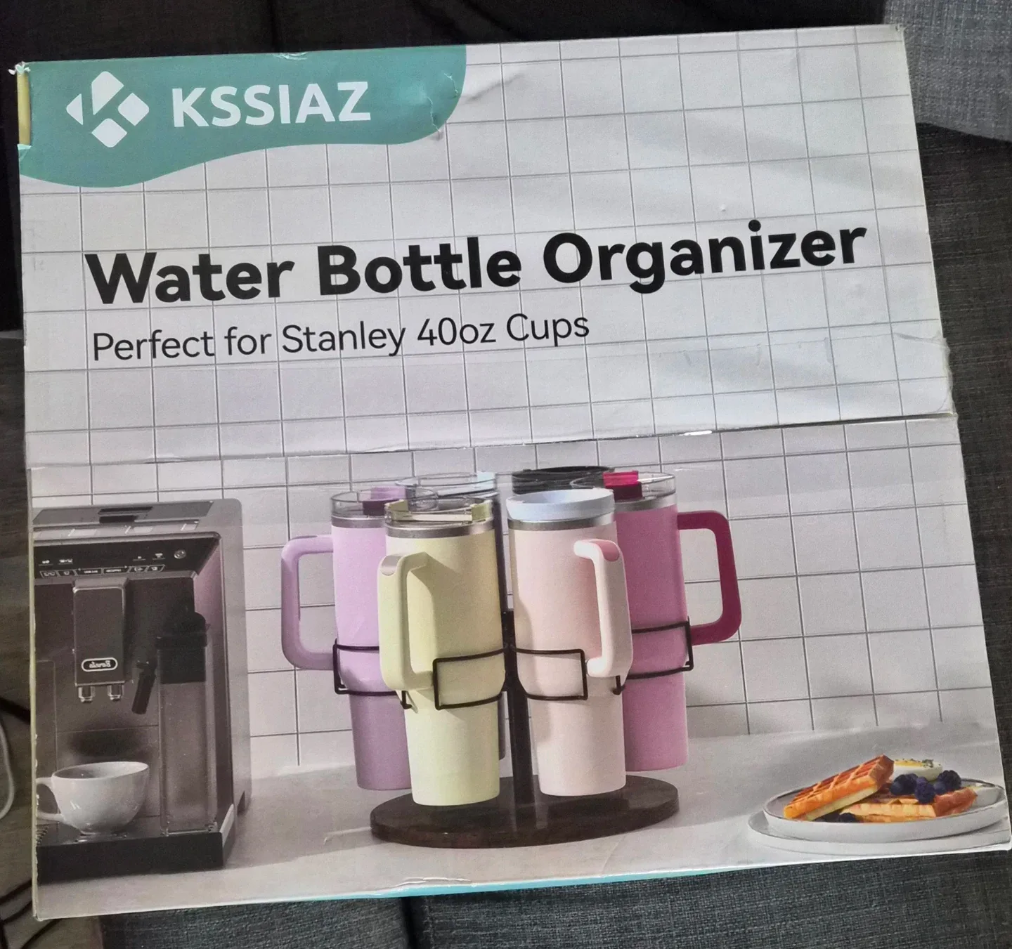 KSSIAZ Water Bottle Organizer for Stanley 40oz Cups