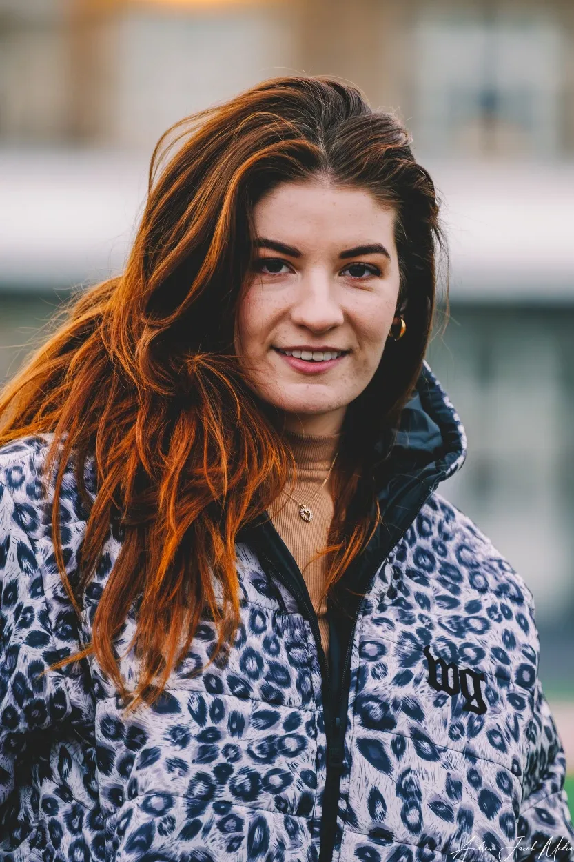 Wear Grace Spotted Puffer Jacket