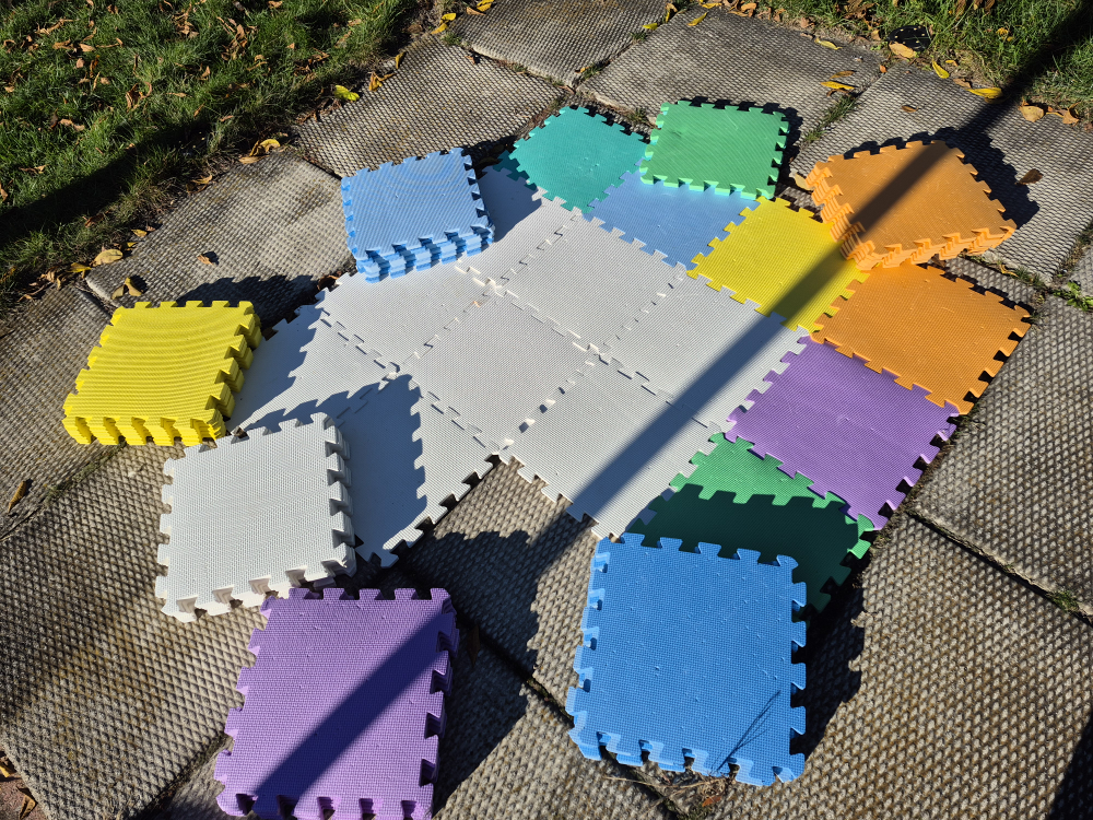 Colorful Foam Play Mat Tiles - photo 4